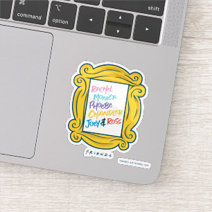 FRIENDS™ Names in Peephole Sticker