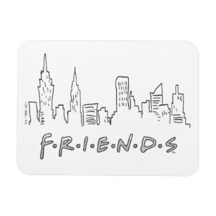 FRIENDS™   New York City Silhouette Magnet