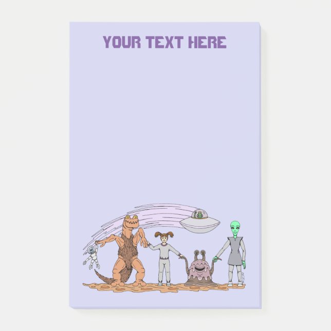 Friends No Matter The Differences Post-It Notes (Front)