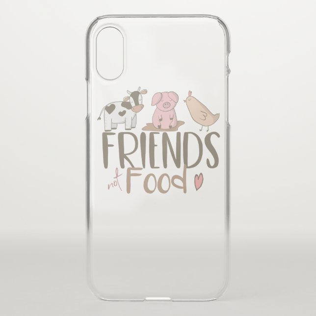 Friends Not Food 2 Uncommon iPhone Case (Back)