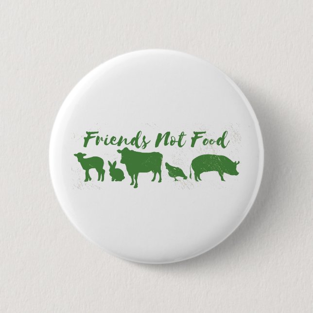 Friends Not Food Button (Front)