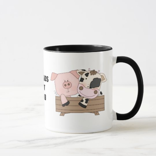 Friends Not Food Mug