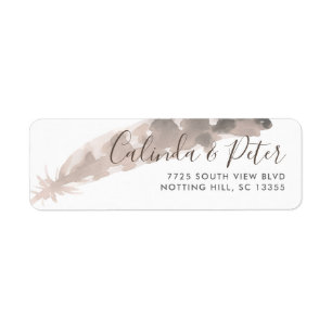 Friends of a Feather Thanksgiving Label