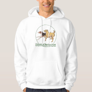 Friends of Barker Field Logo on a Hoodie