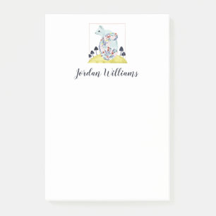 Friends of Clementine Folk Art Squirrel Post-it Notes