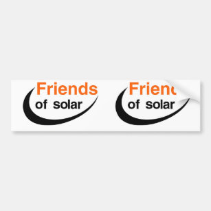 Friends Of Solar Bumper Sticker