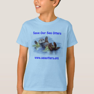 Friends of the Sea Otter Kid's TShirt