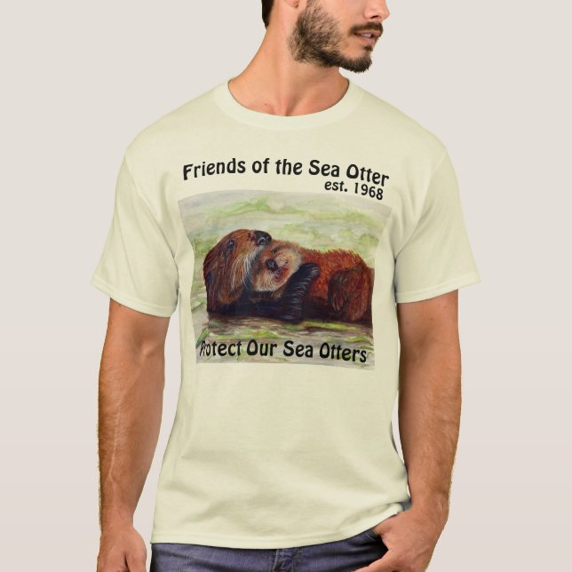 Friends of the Sea Otter Organic Cotton Shirt (Front)
