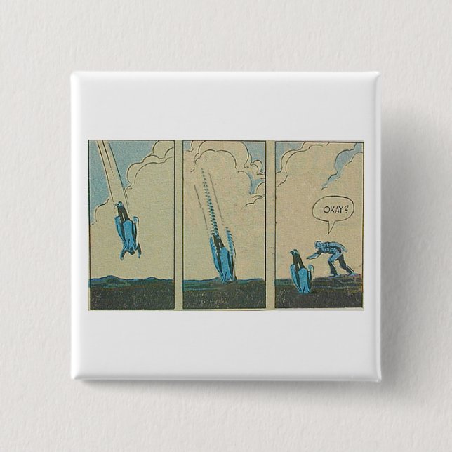 Friends OKAY? Pinback Button (Front)