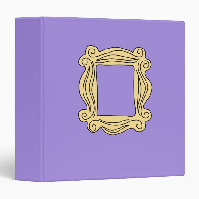 FRIENDS™ | Peephole Frame 3 Ring Binder (Front/Spine)