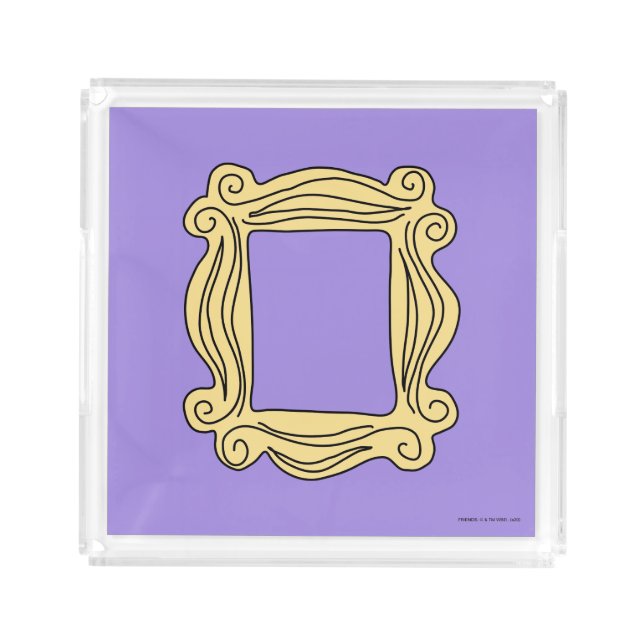 FRIENDS™ | Peephole Frame Acrylic Tray (Front)