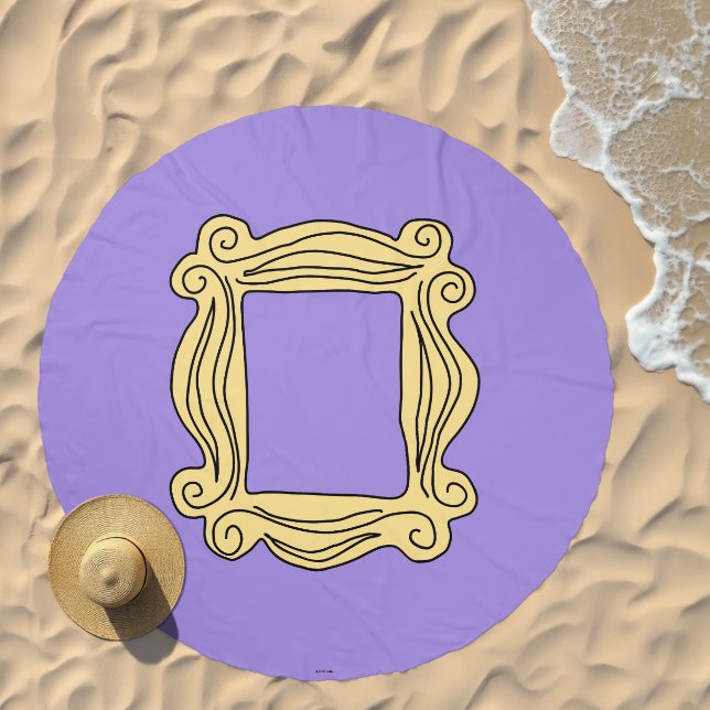 FRIENDS™ | Peephole Frame Beach Towel (Beach)
