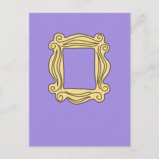 FRIENDS™ | Peephole Frame Invitation Postcard | Zazzle.com