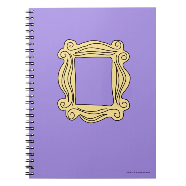 FRIENDS™ | Peephole Frame Notebook (Front)