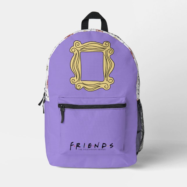 FRIENDS™ | Peephole Frame Printed Backpack (Front)