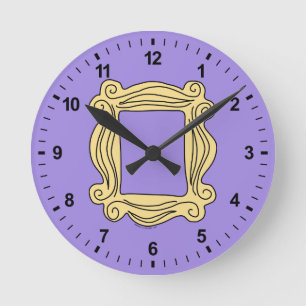 FRIENDS™ Peephole Frame Round Clock