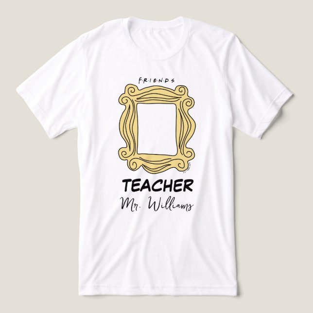 FRIENDS™ | Peephole Frame Tri-Blend Shirt (Design Front)
