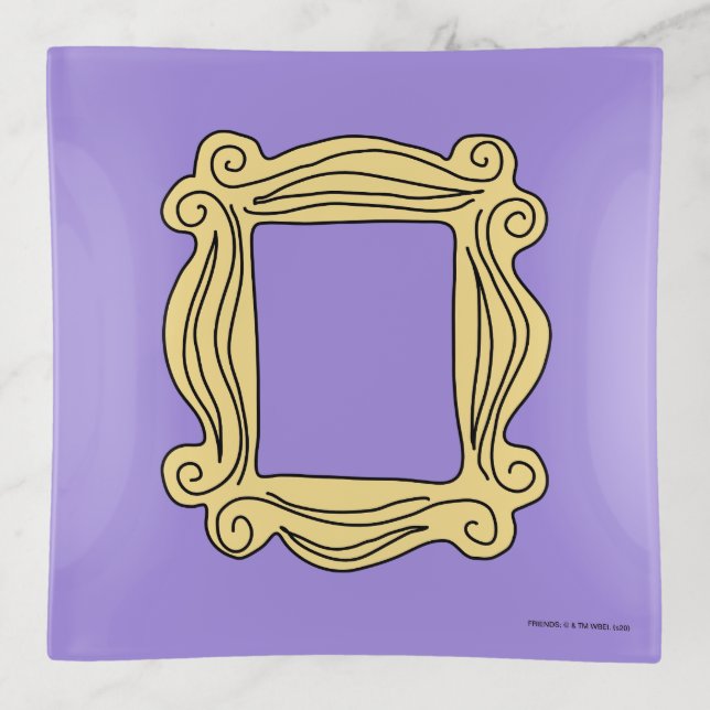 FRIENDS™ | Peephole Frame Trinket Tray (Front)