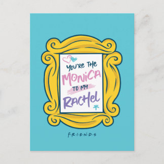 FRIENDS™ Peephole | You're the Monica to my Rachel Invitation Postcard