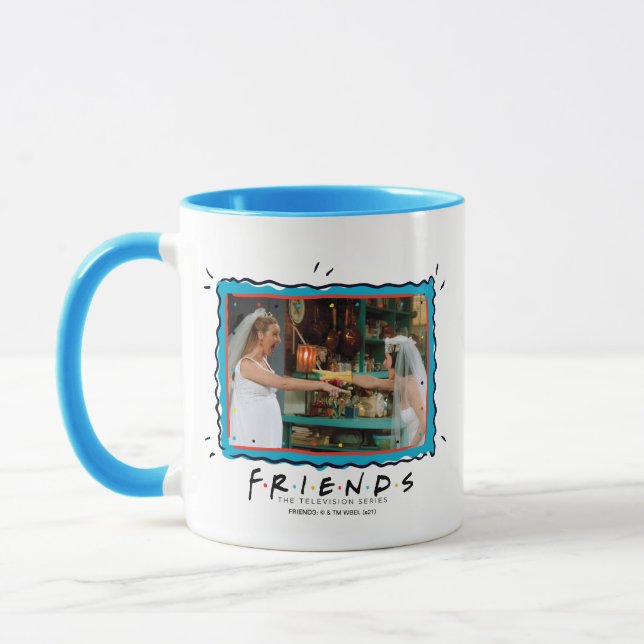 FRIENDS™ | Phoebe and Monica in Wedding Dresses Mug (Left)