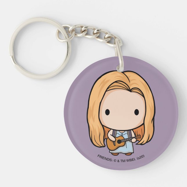 FRIENDS™ | Phoebe Chibi Keychain (Front)