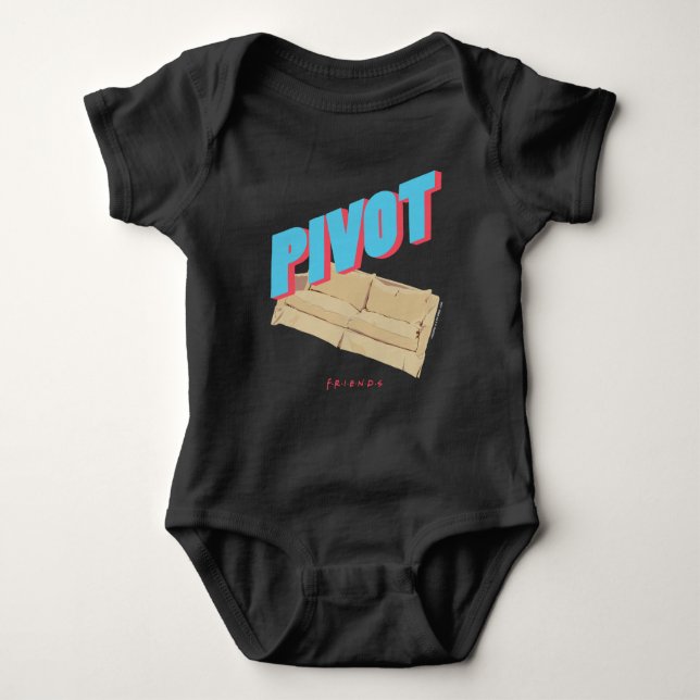 FRIENDS™ | Pivot Baby Bodysuit (Front)