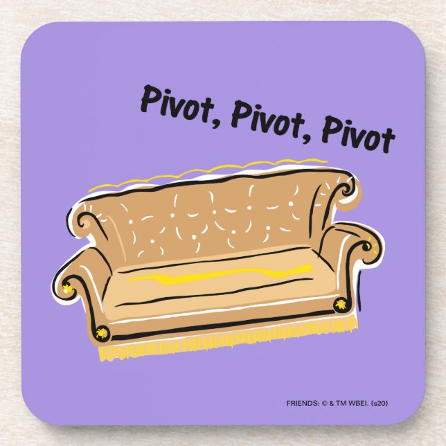 FRIENDS™ | Pivot Beverage Coaster (Front)