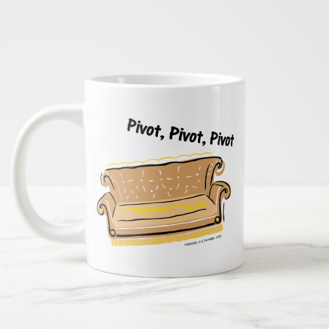 FRIENDS™ | Pivot Giant Coffee Mug (Left)