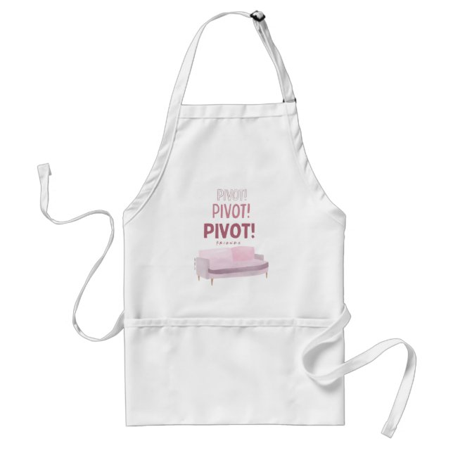 FRIENDS™ | Pivot Pivot Pivot Adult Apron (Front)