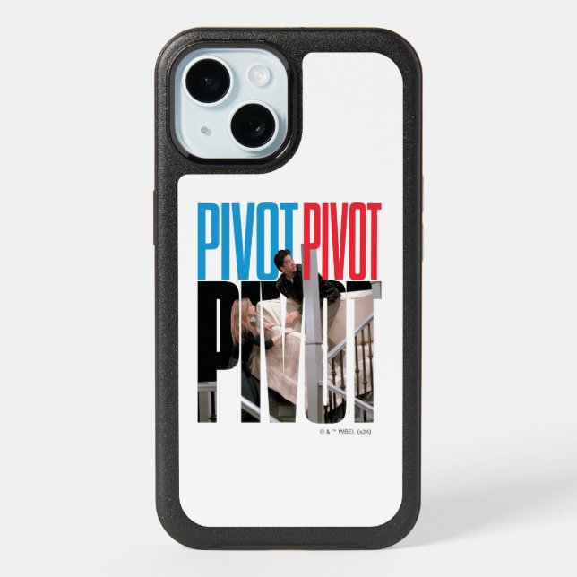 FRIENDS™ | PIVOT PIVOT PIVOT Quote iPhone 15 Case (Back)