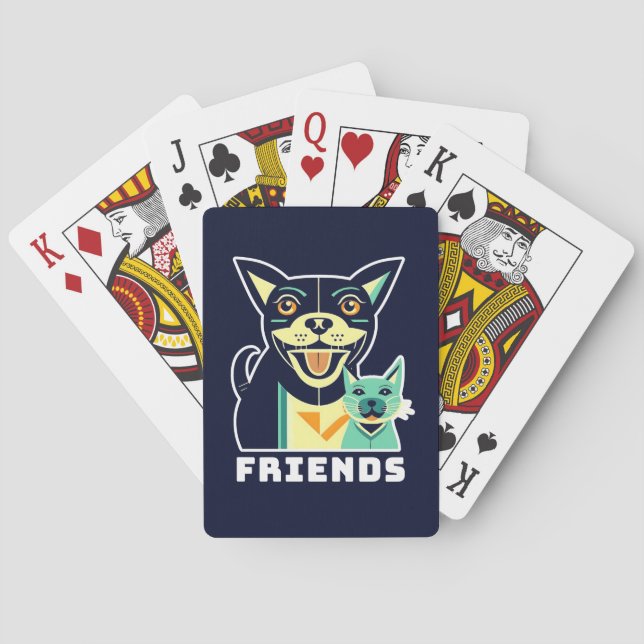 Friends Poker Cards (Back)
