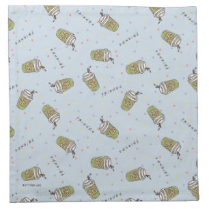 FRIENDS™ Polka Dot Central Perk Pattern Cloth Napkin