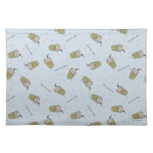 FRIENDS™ Polka Dot Central Perk Pattern Cloth Placemat