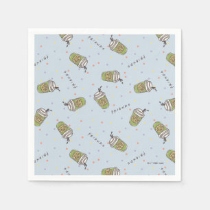 FRIENDS™ Polka Dot Central Perk Pattern Napkins