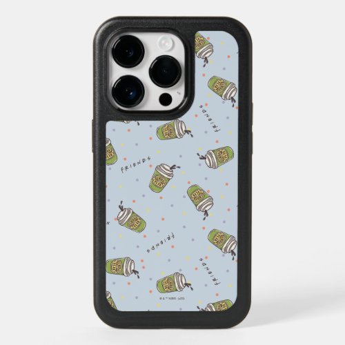 FRIENDSâ  Polka Dot Central Perk Pattern OtterBox iPhone 14 Pro Case