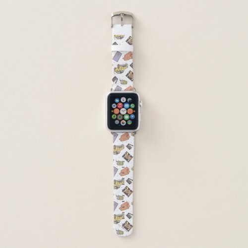 FRIENDSâ  Polka Dot Icon Pattern Apple Watch Band