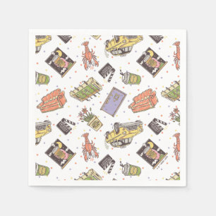 FRIENDS™   Polka Dot Icon Pattern Napkins