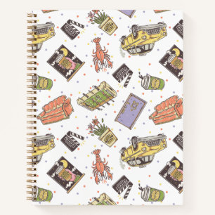 FRIENDS™   Polka Dot Icon Pattern Notebook