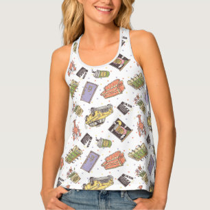 FRIENDS™   Polka Dot Icon Pattern Tank Top