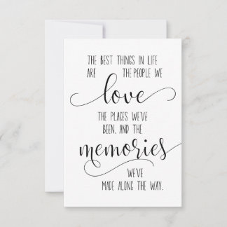 Friends Postcard, Friendship Quote, Friend special Thank You Card