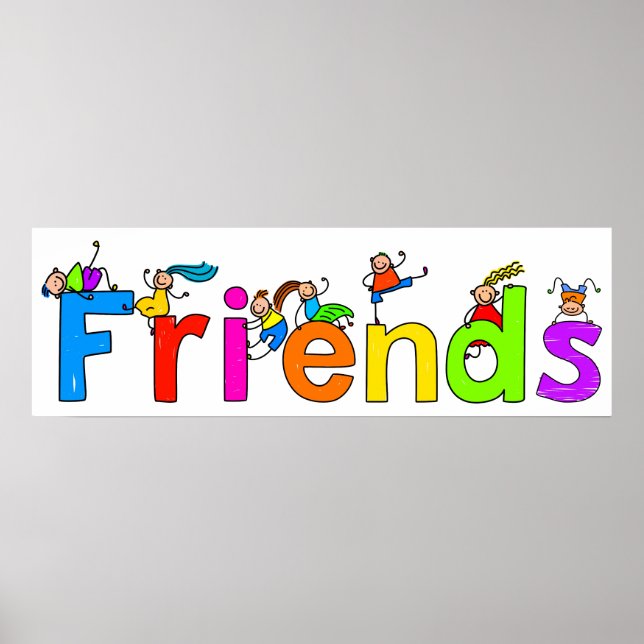 Friends Poster (Front)