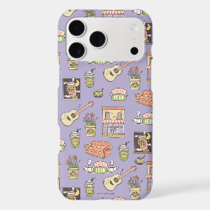 FRIENDS™   Purple Icon Pattern iPhone 17 Pro Max Case