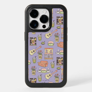 FRIENDS™   Purple Icon Pattern OtterBox iPhone 14 Pro Case