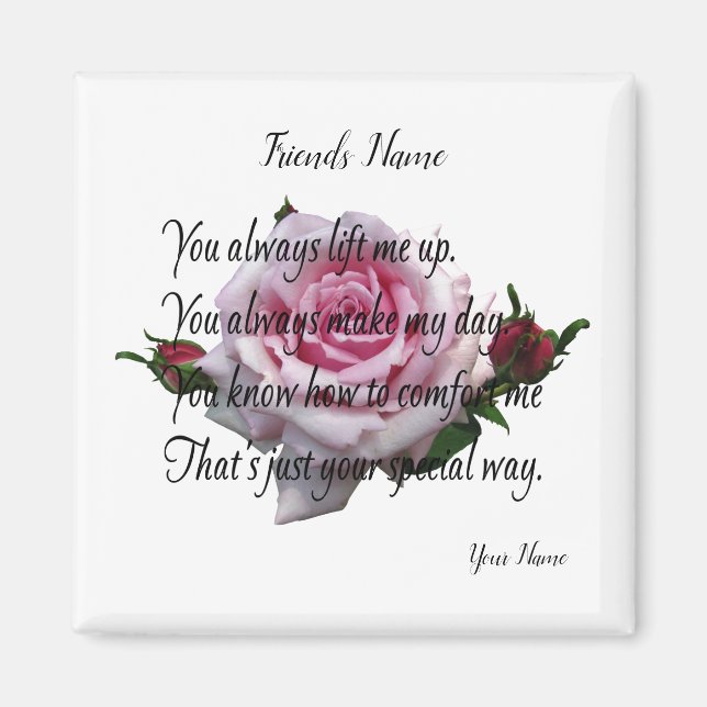 FRIENDS QUOTE MAGNET (Front)