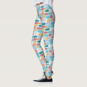 FRIENDS™ Quote Pattern Leggings