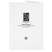 Friends? Raccoon Card (Back)