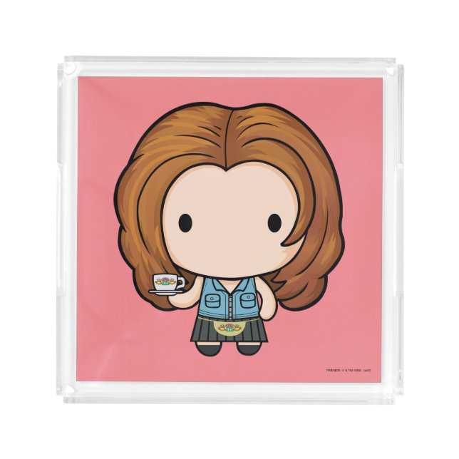 FRIENDS™ | Rachel Chibi Acrylic Tray (Front)