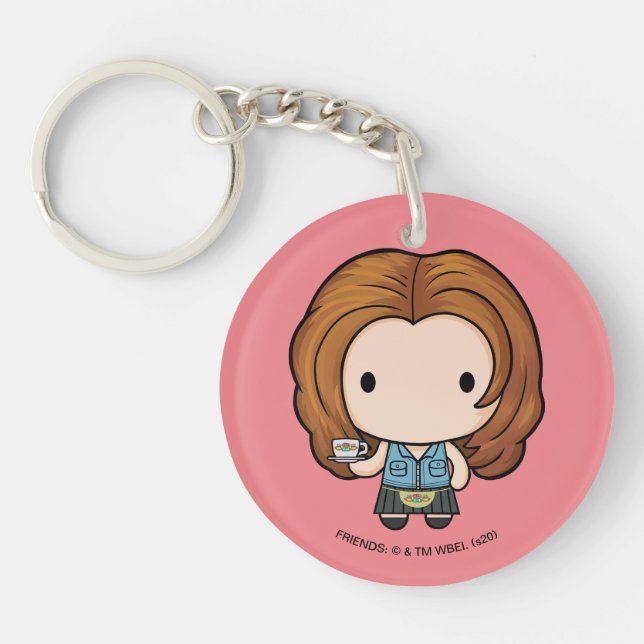 FRIENDS™ | Rachel Chibi Keychain (Front)