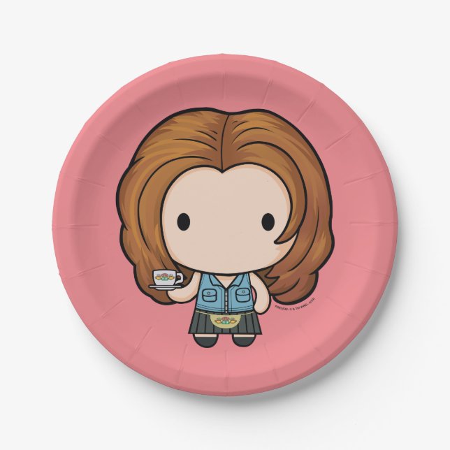 FRIENDS™ | Rachel Chibi Paper Plates (Front)