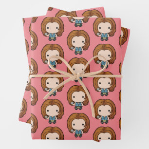 FRIENDS™ Rachel Chibi Wrapping Paper Sheets